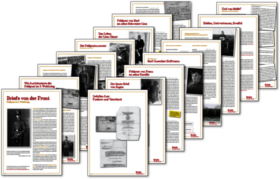 Die Tafeln der Ausstellung